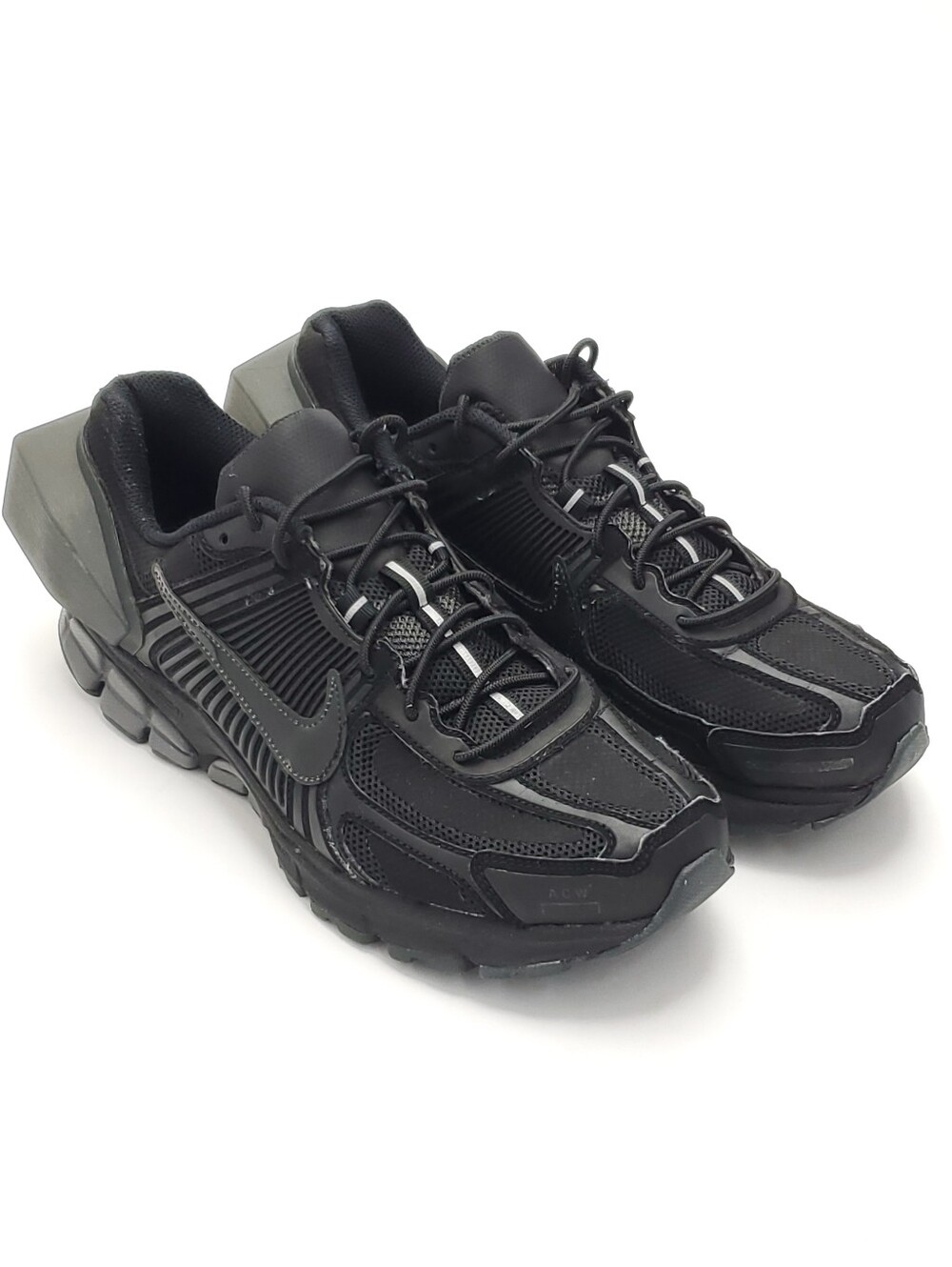 Nike x A-COLD-WALL* ACW Zoom Vomero 5 Triple Black Sz 9.5 Streetwear Luxury